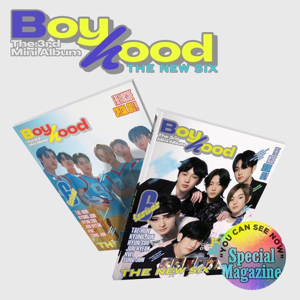 [Signed] THE NEW SIX (TNX) - 3rd MINI ALBUM : BOYHOOD Sale - Image 2