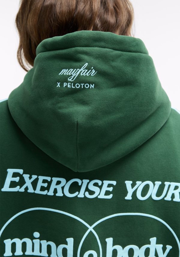 Exercise Your Mind, Body & Heart Oversized Hoodie Online Sale - Image 5