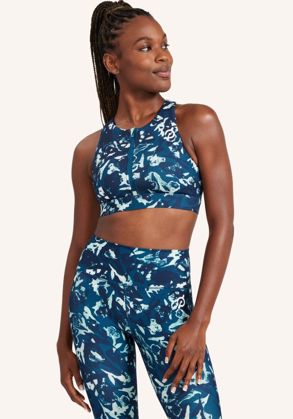 Cadent High Neck Zip Bra Fashion - Image 3