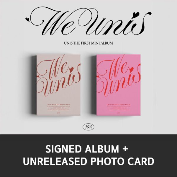 [Signed] UNIS - 1st MINI ALBUM : WE UNIS (Random) Online Sale
