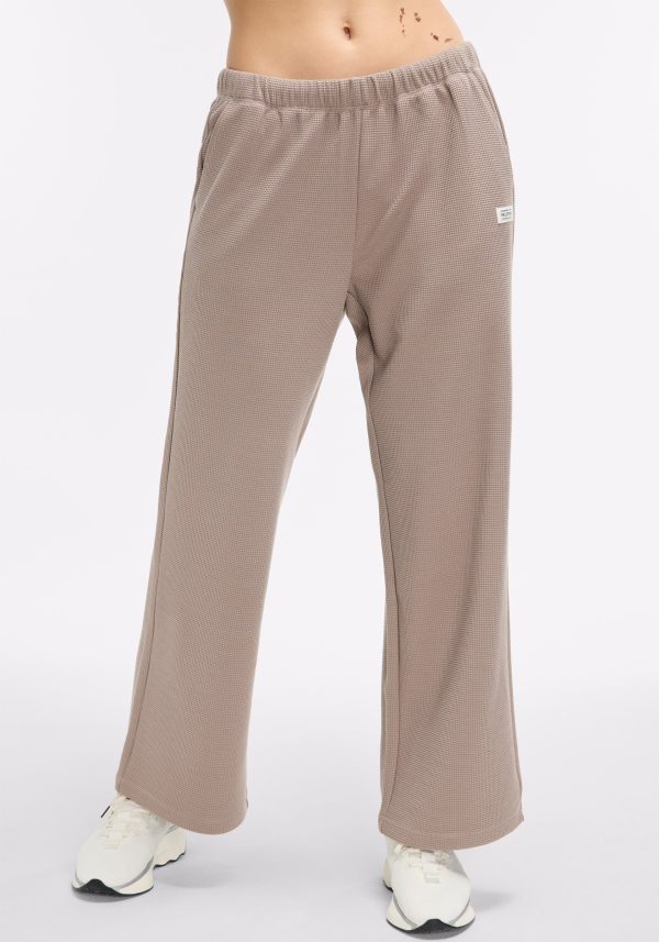 Waffle Wide Leg Sweatpant Discount