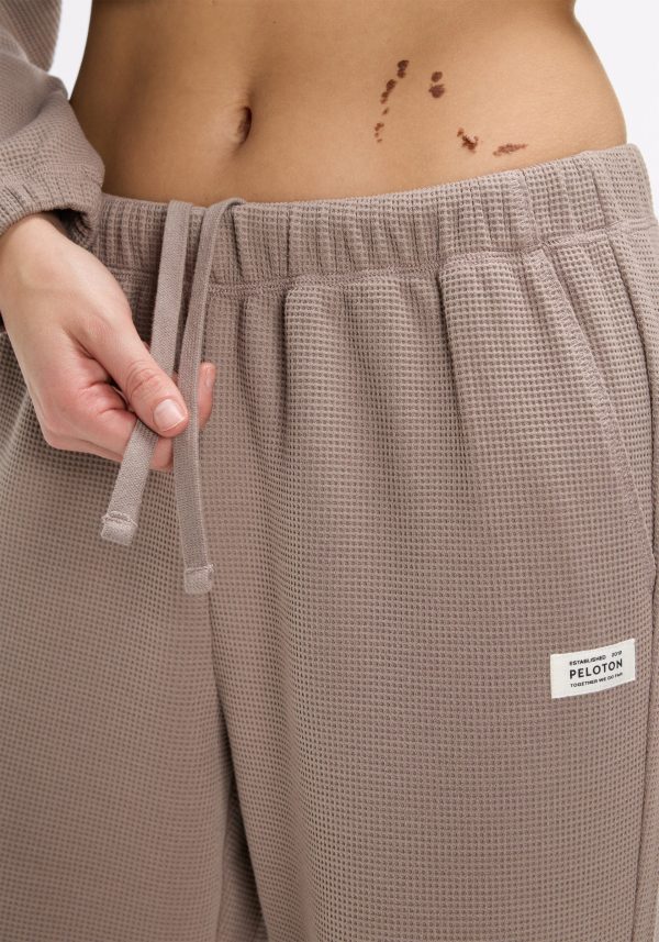 Waffle Wide Leg Sweatpant Discount - Image 5