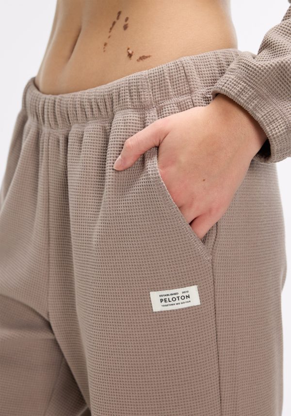 Waffle Wide Leg Sweatpant Discount - Image 4